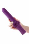 INYA Super Stroker Purple automatyczna maszyna intymna z podgrzewaniem, 3 prędkości, pilot, 36,8 cm