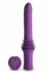 INYA Super Stroker Purple automatyczna maszyna intymna z podgrzewaniem, 3 prędkości, pilot, 36,8 cm