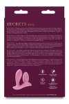 Secrets Rain Coral silikonowy model z 3 prędkościami, 7 trybami, pilot, wodoodporny, 11,3 cm