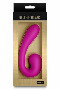 GOLD-N-DREAMS MARIA MORGANITE – dwusilnikowy model silikonowy, 7 trybów, IPX7