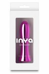 INYA SHIMMER Metallic Pink – stalowy masażer wodoodporny, 3 poziomy, 12 cm, USB