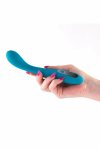 INYA TECHNICA TEAL – wibrator punktowy z podgrzewaniem, wyświetlacz, IPX7, USB-C