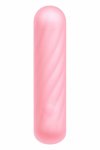 NS Novelties X AND O'S CRAVE Light Pink – kompaktowy wibrator silikonowy, 10 trybów