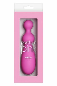 Pretty in Pink Petal Pink – silikonowy model z koralikami, wyświetlacz LCD, 9 trybów
