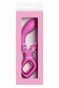 Pretty in Pink Velvet Pink wodoodporne urządzenie intymne G-spot, silikon/ABS, 9 trybów, USB