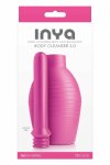 INYA Body Cleanser 2.0 Pink higieniczny irygator silikonowy, system antyzwrotny, 24,7 cm