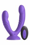INYA Duet Purple podwójny model silikonowy, pilot zdalny, ładowalny, wodoodporny
