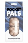 NS Novelties Pocket Pals Bubbles White kompaktowa maszyna intymna, TPE, bąbelkowa, etui