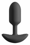 Renegade Pulse Black wibrujący korek silikonowy, 10 trybów, wodoodporny, USB