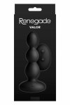 Renegade Valor Black wibrujący system kulkowy, silikon/ABS, pilot, wodoodporny, USB