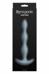 Renegade Vantage Gray wibrujący masażer z 3 silnikami, silikon/ABS, 16,5 cm, USB