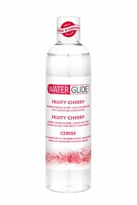 Waterglide Fruity Cherry 300 ml – żel intymny wodny, aromat wiśni, bezbarwny, certyfikat CE