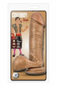 COVERBOY THE MATADOR – model anatomiczny z przyssawką, PVC 20,3 cm, kompatybilny z uprzężą