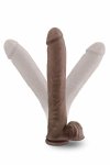 Blush Au Naturel Daddy 14" Sensa Feel – anatomiczny model TPE z przyssawką, 35,5 cm