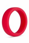 Performance Silicone Go Pro – pierścień silikonowy medyczny, czerwony, płaska konstrukcja 3,8 cm