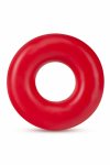 STAY HARD Donut Rings Oversized Red – wytrzymałe, grubsze pierścienie TPE 2 szt., czerwone