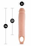 Performance 11.5 Inch Sheath Extender – anatomiczny przedłużacz TPE z systemem stabilizacji, 21,6 cm