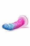 Blush B Yours Beautiful Sky Sunset 19 cm model PVC z przyssawką, gradientowy, kompatybilny z uprzężą