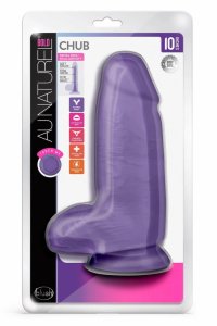 Au Naturel Bold Chub 10" fioletowy model z systemem Sensa Feel® dual density, FlexiShaft