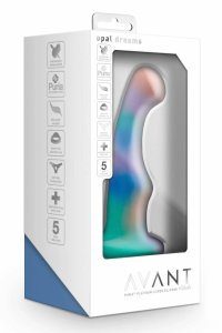 Avant Opal Dreams Aqua silikonowy model z przyssawką 15,2 cm, ręcznie rzeźbiony, Ultrasilk™