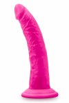 Blush Au Naturel Bold Jack 7” Pink model anatomiczny z przyssawką, Sensa Feel® dual density