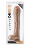 DR. SKIN MR. ED 33 cm model anatomiczny z przyssawką, beżowy PVC, szczegółowa powierzchnia