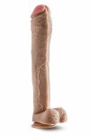 DR. SKIN MR. ED 33 cm model anatomiczny z przyssawką, beżowy PVC, szczegółowa powierzchnia