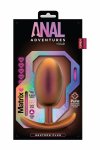 Anal Adventures Matrix Neutron Plug Cosmic Copper silikonowy model z kulką wibracyjną, 10,2 cm