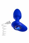 OH MY GEM Mystery Plug Sapphire silikonowy model z wibracjami, 7 trybów, kryształ szafirowy