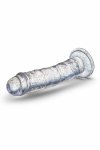 NATURALLY YOURS Gala Sparkling Clear 15,2 cm transparentny model z brokatem, przyssawka