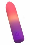 PLAY WITH ME Cotton Candy mini wibrator silikonowy IPX7, precyzyjna końcówka, USB, różowy