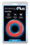 Performance Plus Takeoff silikonowy pierścień intymny UltraSilk®, czarny, elastyczny