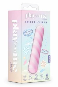 PLAY WITH ME Sugar Crush Pink kompaktowy model silikonowy, 10 trybów, UltraSilk® Satin Smooth