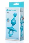b-Vibe Pop Silicone - elastyczny koralikowy system intymny z silikonu, anatomiczny 12,7 cm