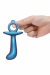 b-Vibe Thumb Silicone Prostate Plug anatomiczny korek silikonowy z uchwytem 12,7 cm