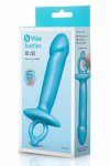 b-Vibe Lil Dil anatomiczny model silikonowy z pierścieniem, smukły, 15,6 cm