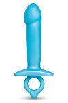 b-Vibe Lil Dil anatomiczny model silikonowy z pierścieniem, smukły, 15,6 cm