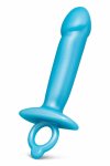 b-Vibe Lil Dil anatomiczny model silikonowy z pierścieniem, smukły, 15,6 cm