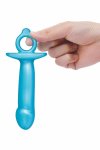 b-Vibe Lil Dil anatomiczny model silikonowy z pierścieniem, smukły, 15,6 cm
