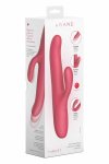 Le Wand Thrust Thrusting Rabbit Vibrator - podwójna stymulacja, ruch posuwisty, IPX7, różowy