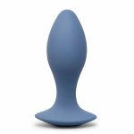 b-Vibe 4 Inch Vibing Plug silikonowy model wibrujący 4,5" czarny, wodoodporny