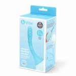 b-Vibe Silicone Flexflow Douche – system higieniczny z podwójną dyszą 350 ml, silikon/ABS