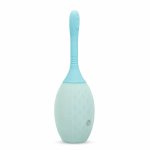 b-Vibe Silicone Flexflow Douche – system higieniczny z podwójną dyszą 350 ml, silikon/ABS