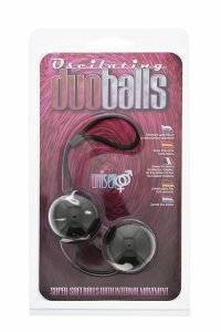 MARBILIZED DUO BALLS Black – kulki z marmurkową teksturą, czarne, dynamiczne obciążniki