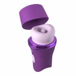 PIPEDREAM Lush Kiss Plush masażer z ruchomym językiem, 3 poziomy ssania, miękkie usta