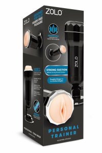 ZOLO ORIGINAL MOUNT Personal Trainer dyskretna maszyna intymna z mocowaniem, wodoodporna, 28 cm