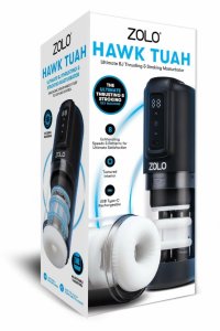 ZOLO Hawk Tuah Ultimate BJ automatyczna maszyna intymna z 8 trybami ruchu i rotacji 27,3 cm