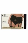 GUILTY PLEASURE Midnight Suspender Belt czarny S Datex, zamek z przodu, 4 paski do pończoch