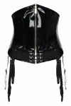 Guilty Pleasure Wondering Waist Cincher Black XL – pas modelujący Datex, sznurowanie i odpinane paski