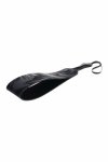 SPORTSHEETS Velvet Noir Loop Paddle czarna paddle 42 cm, wegańska skóra, pętla
